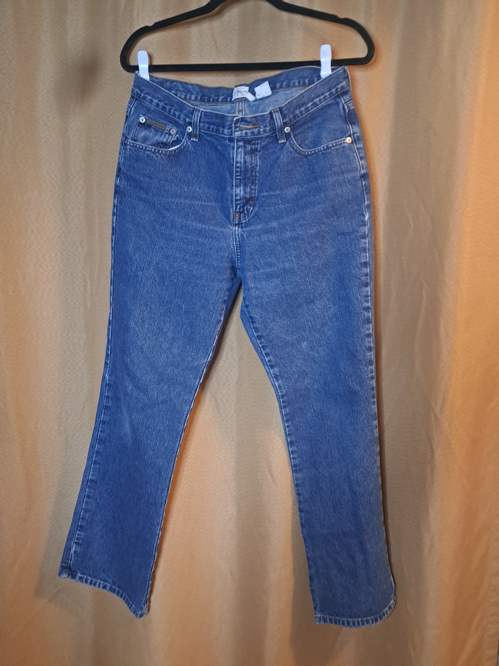 Calvin Klein Jeans Straight Leg Classic Blue Denim
